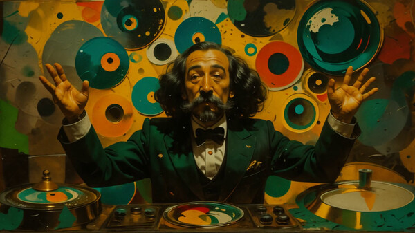 Screenshot z AI-VJ - DJ 3 Visuals