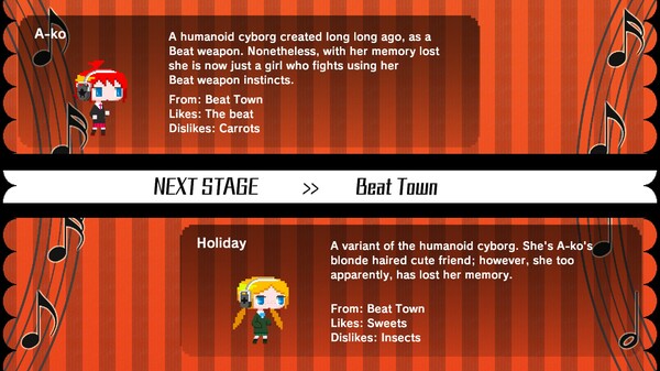 MAGICAL BEAT game for Linux 1