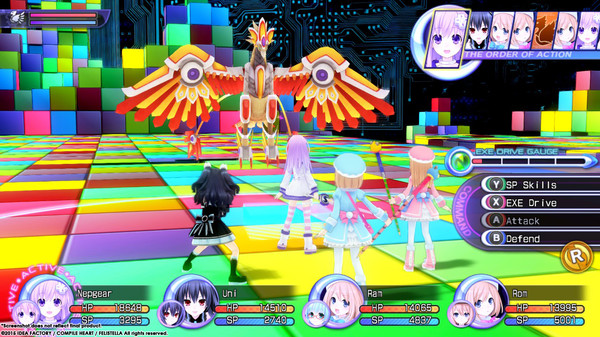 Hyperdimension Neptunia Re;Birth2: Sisters Generation — кадр 1