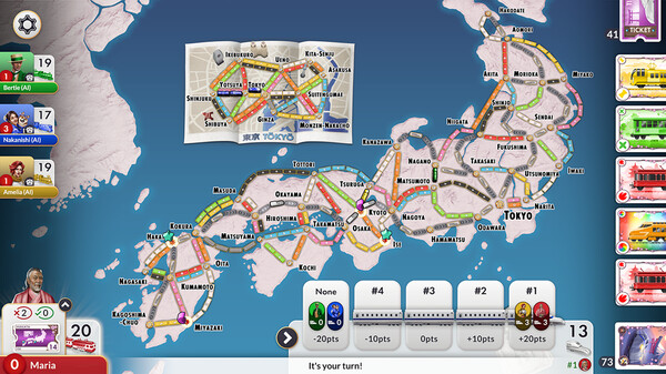 Ticket to Ride®: Japan Expansion screenshot 4