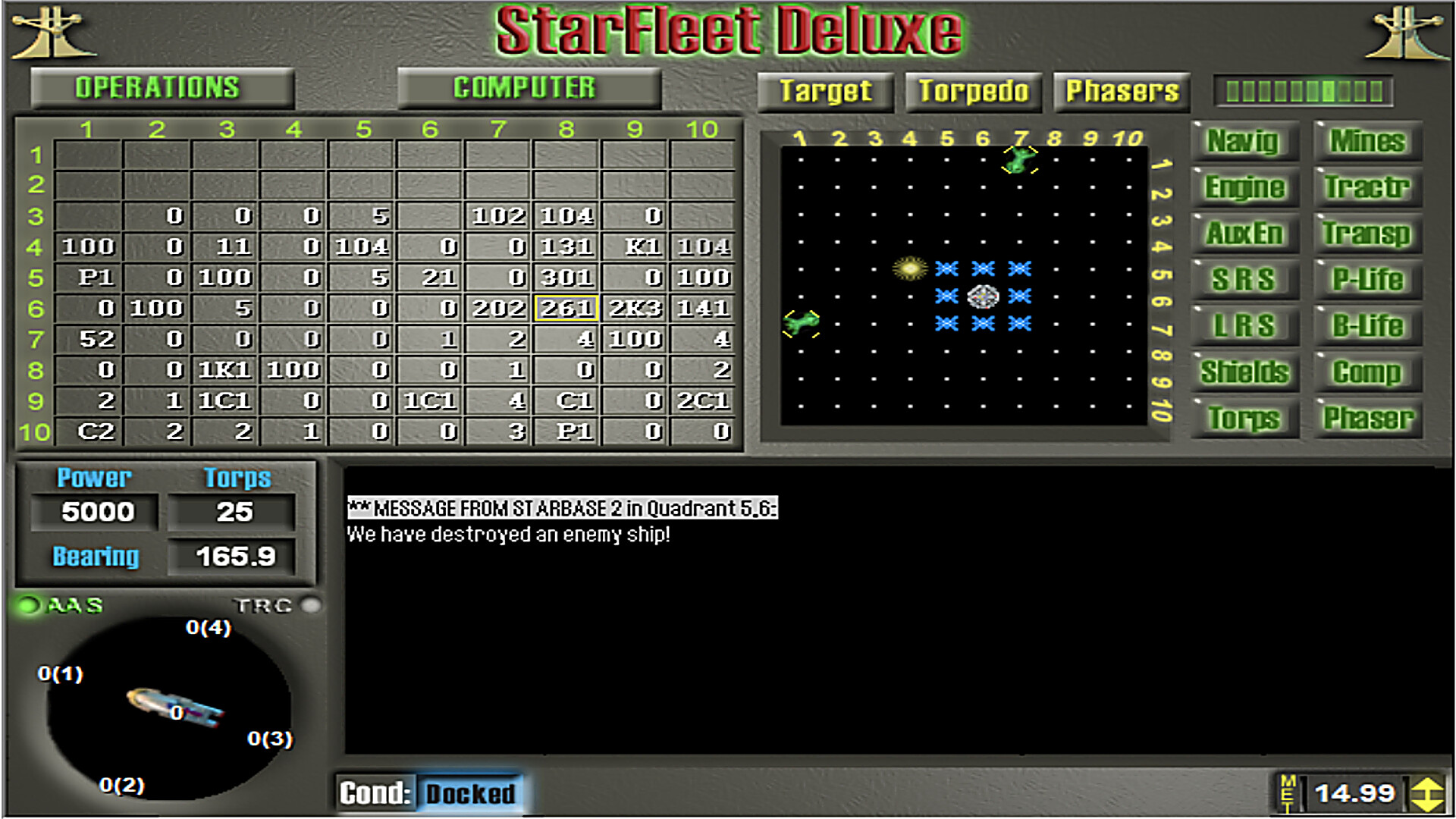 Star Fleet Deluxe screenshot #4