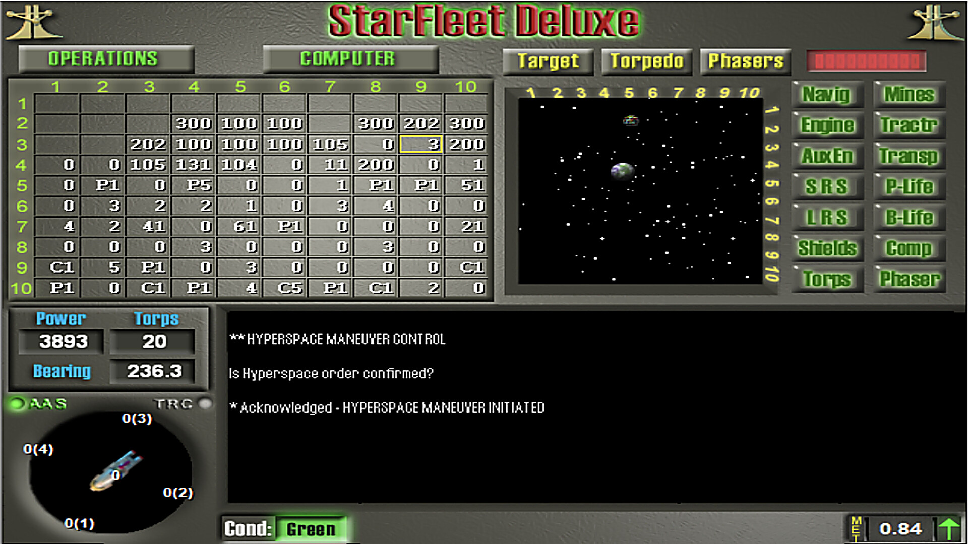 Star Fleet Deluxe screenshot #2
