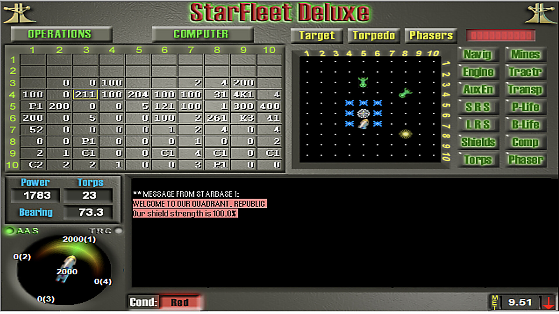 Star Fleet Deluxe screenshot #5