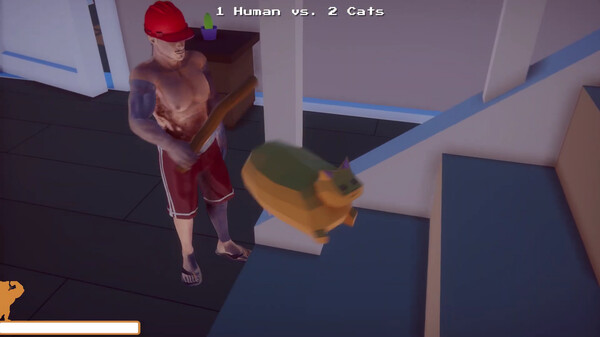 Screenshot z Man vs. Cats Screenshot z Man vs. Cats