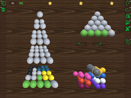 Screenshot z Pyramid Puzzle Screenshot z Pyramid Puzzle