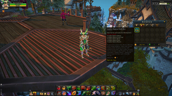 Royal Quest Online — Full "Lepidus Opterus" Set