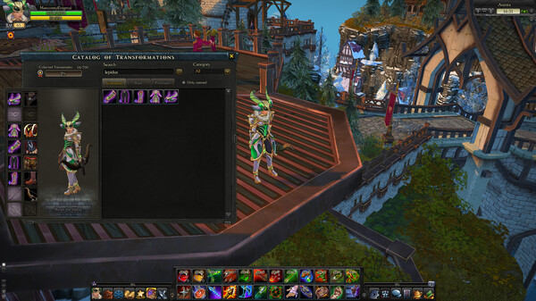 Royal Quest Online — Full "Lepidus Opterus" Set