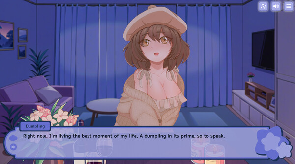 Tasty Bite: Food dating (hentai) simulator screenshot 4
