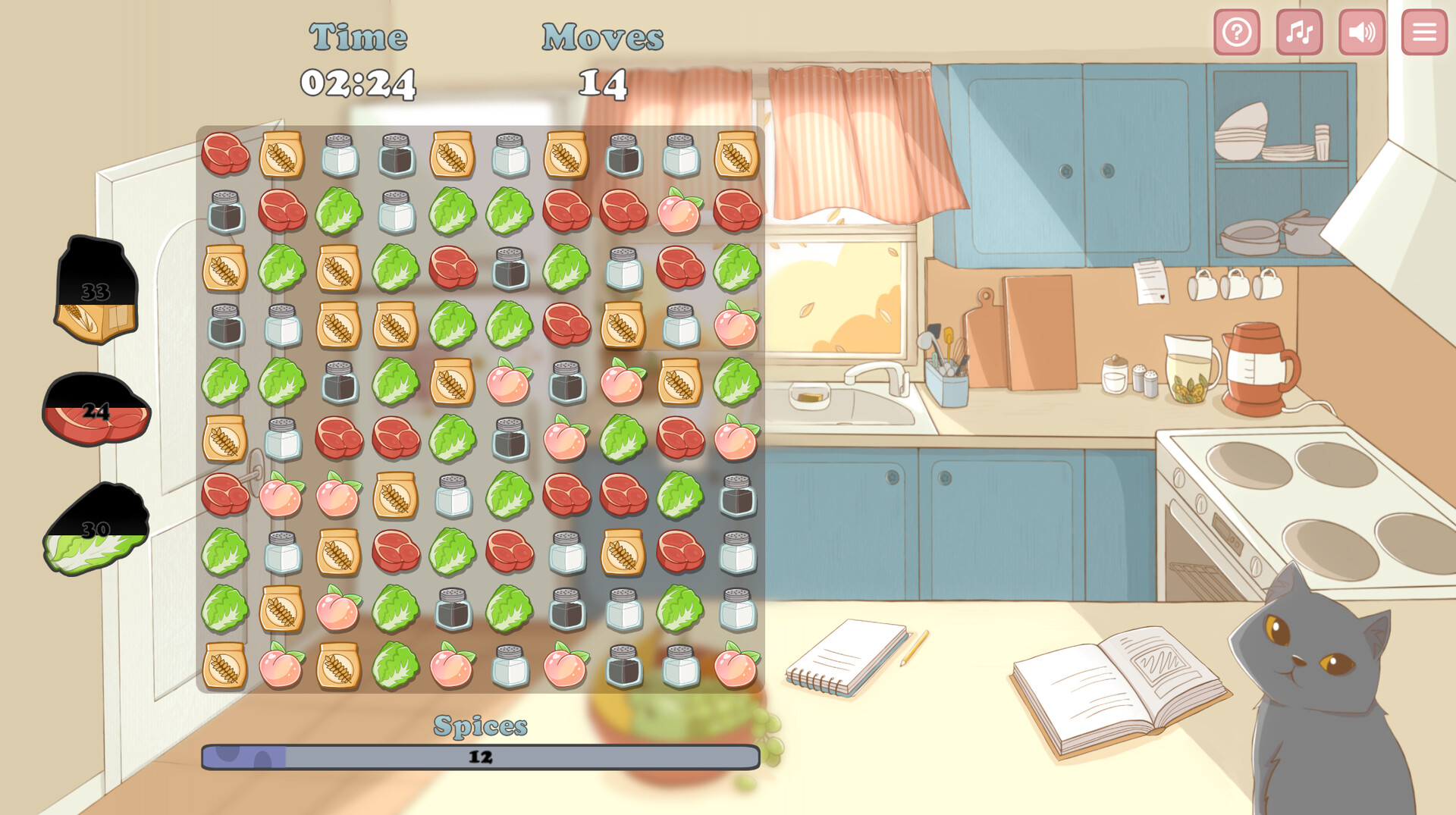 Tasty Bite: Food dating simulator screenshot #4