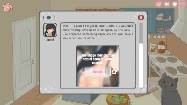 Tasty Bite: Food dating (hentai) simulator screenshot 8