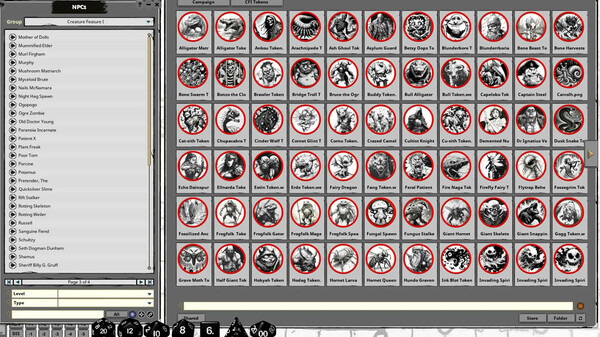 Fantasy Grounds - Creature Feature I