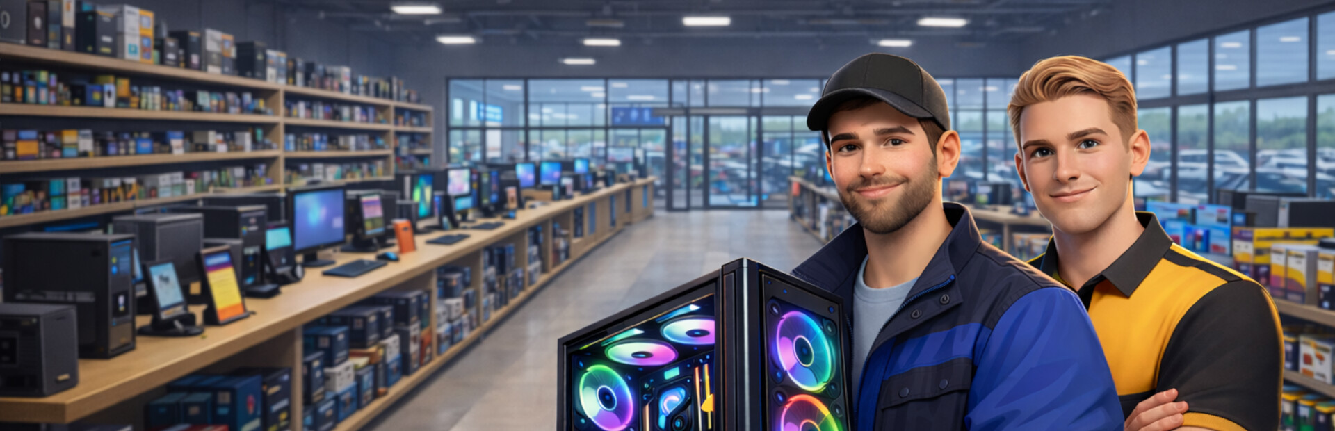 Computer Store Simulator