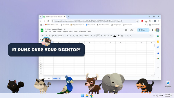 My Little Friends - Desktop Edition screenshot 1