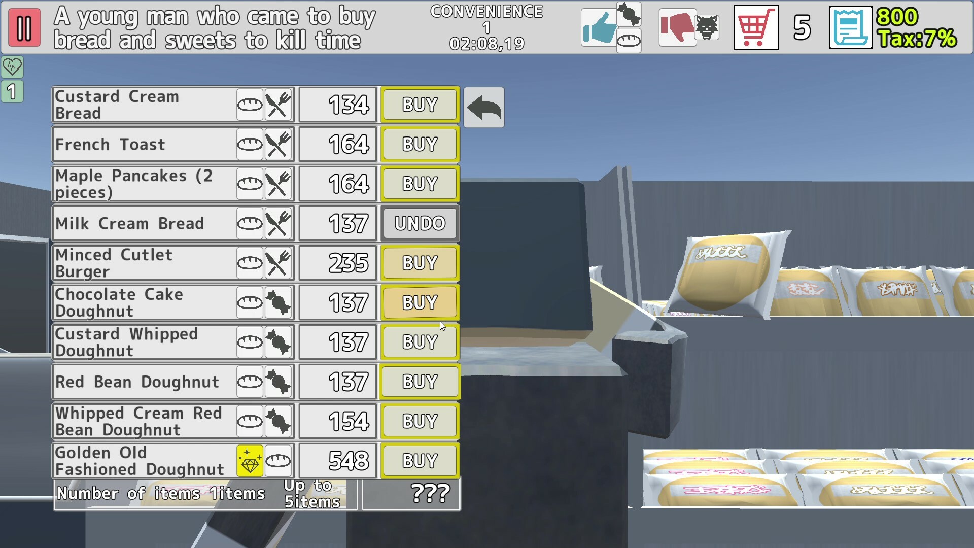 #1. Budget Binge: Just Within Limits (Steam) 由: NoraPerikaProject