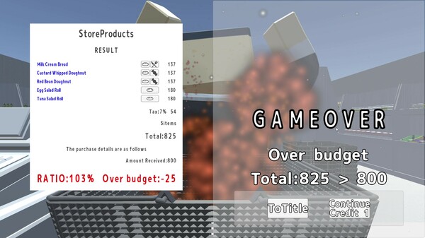 Screenshot z Budget Binge: Just Within Limits