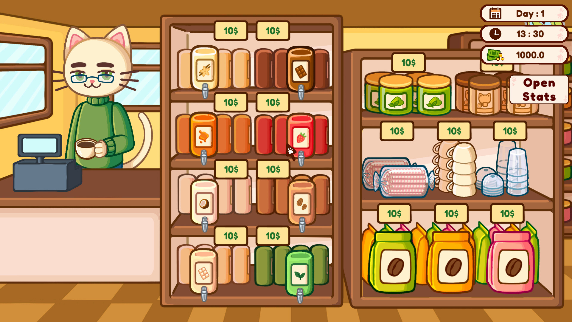 Screenshot Cats & Cups