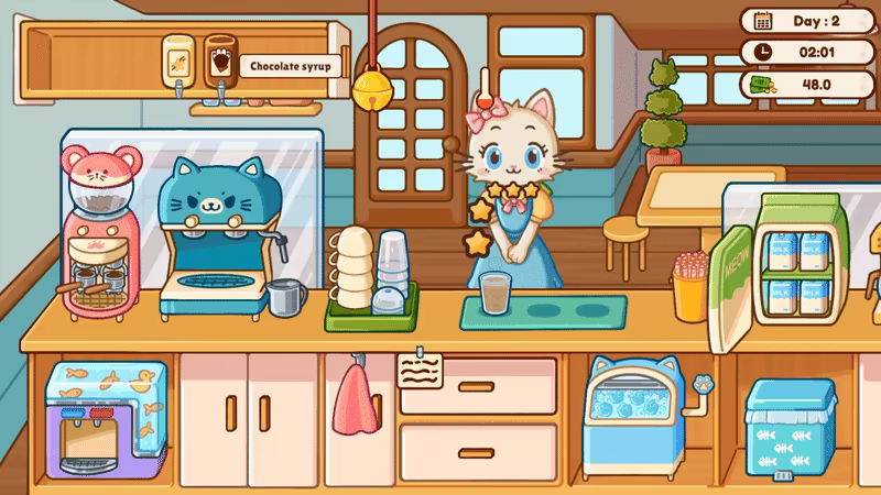 Cats & Cups video 3