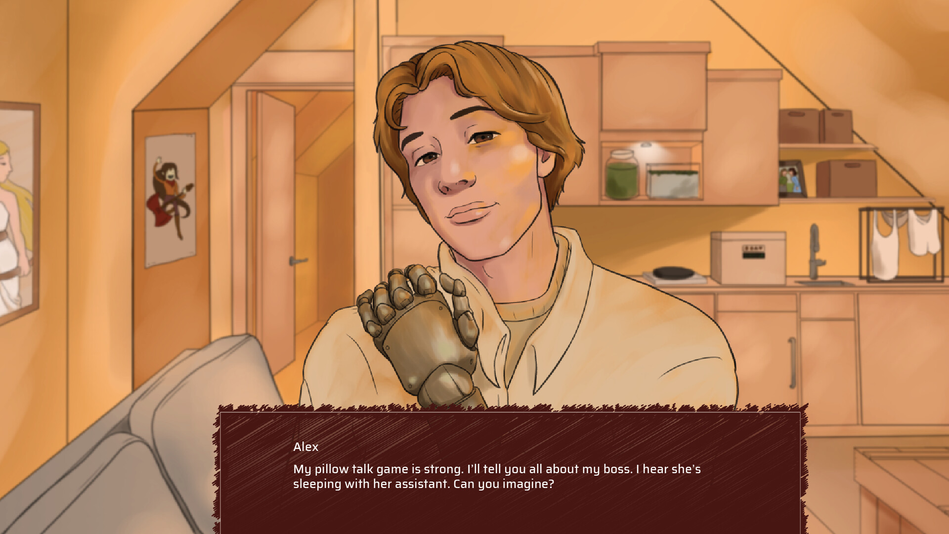 The Gilded Lady: Life and Love in a Cyborg Shop screenshot #7