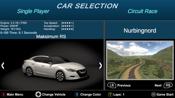 Screenshot z Daily Driven Racer