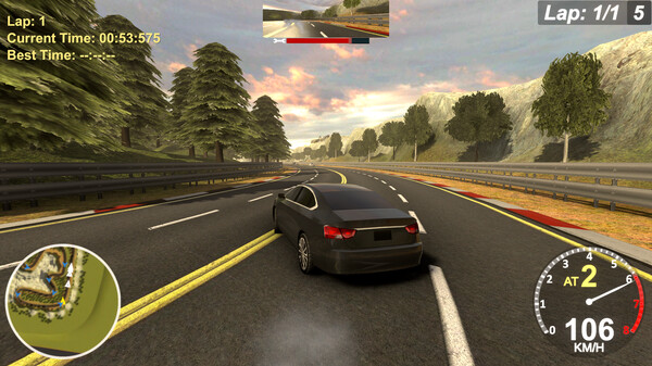 Screenshot z Daily Driven Racer