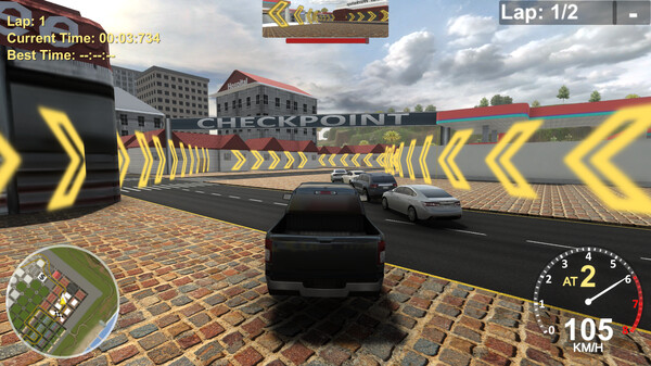 Скриншот из Daily Driven Racer