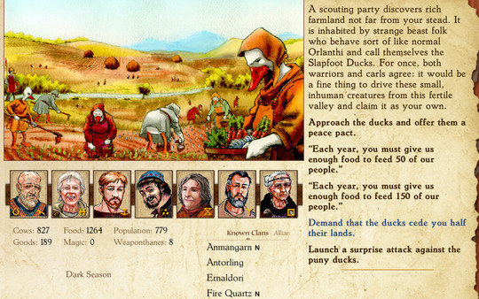 King of Dragon Pass screenshot 2