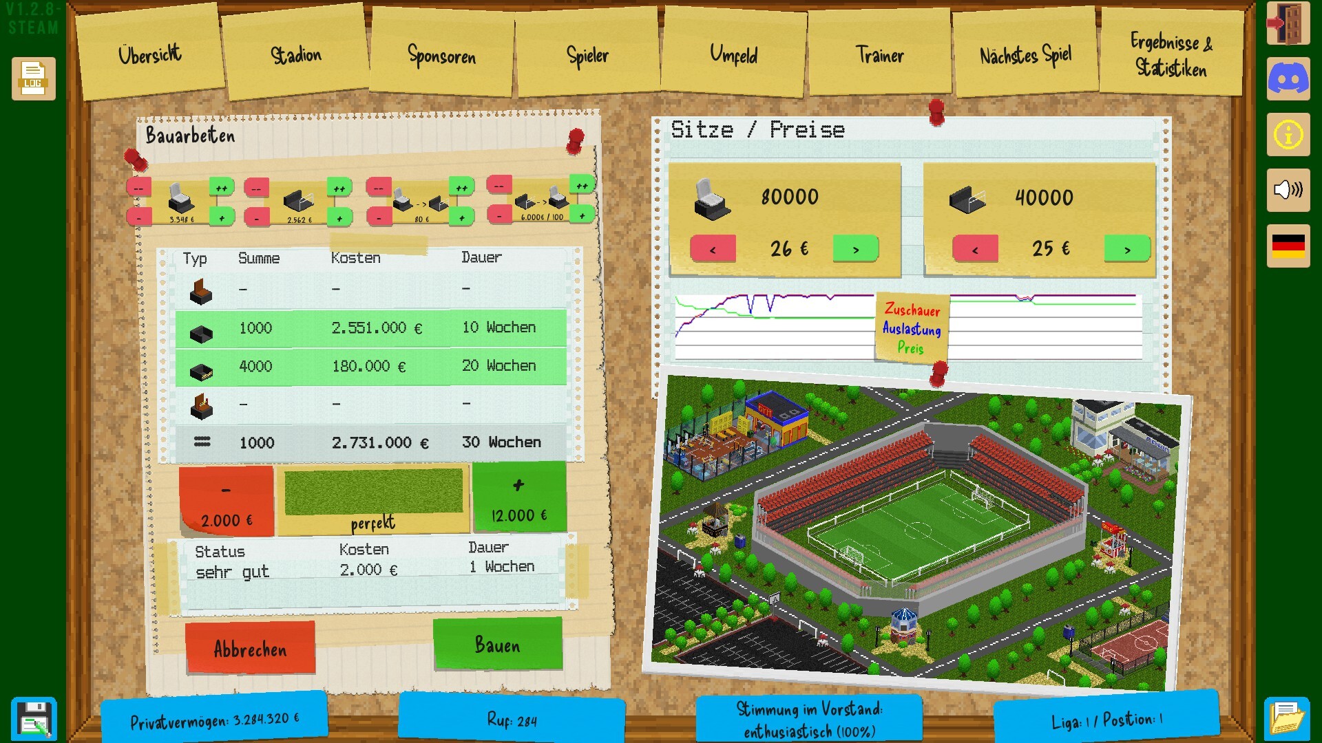 Boeckham's Football Manager screenshot #7