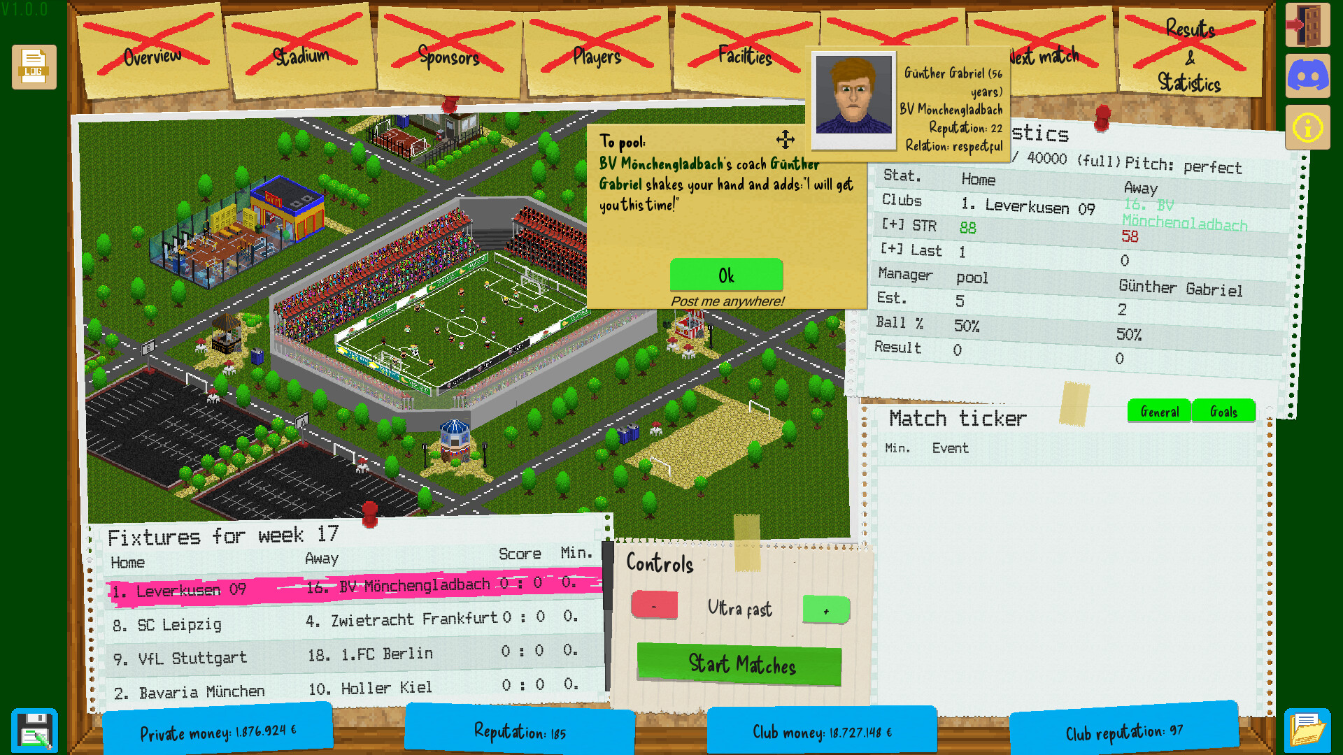 Boeckham's Football Manager screenshot #18