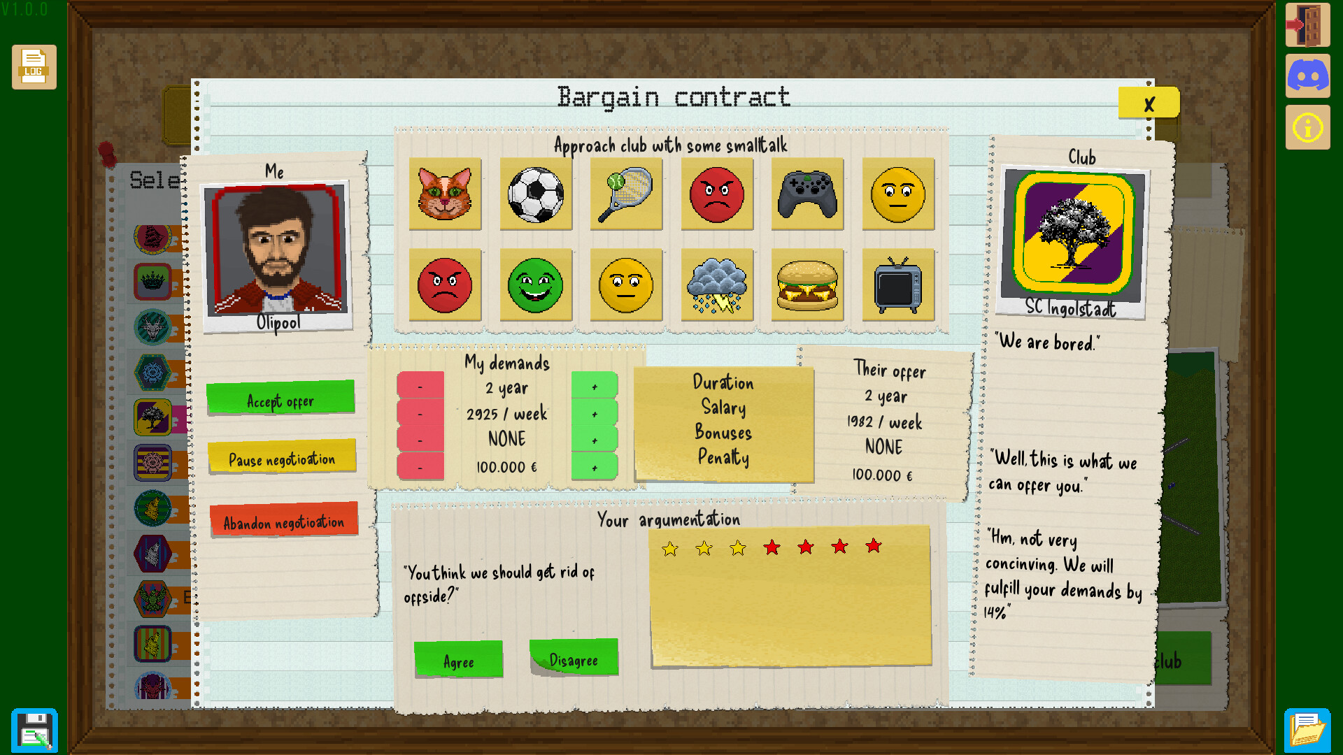 Boeckham's Football Manager screenshot #6