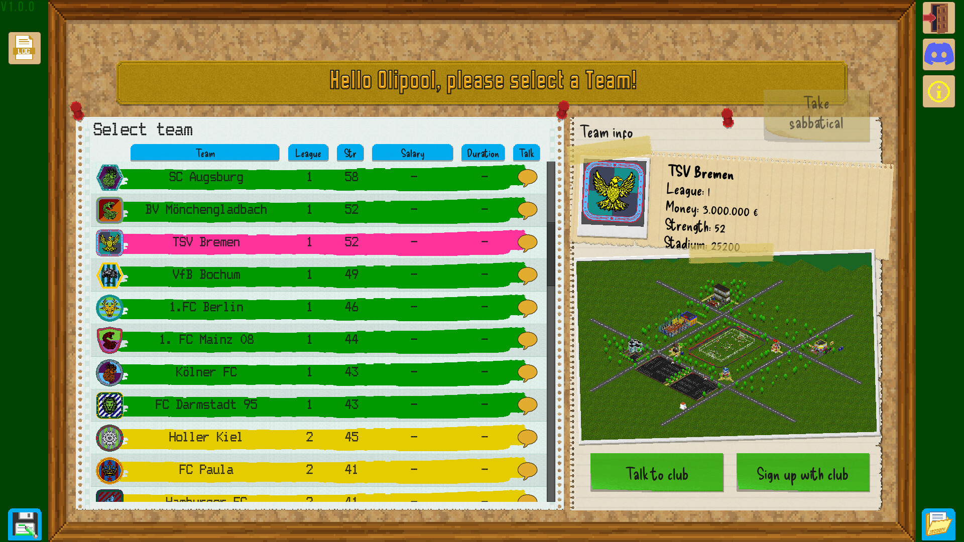 Boeckham's Football Manager screenshot #14