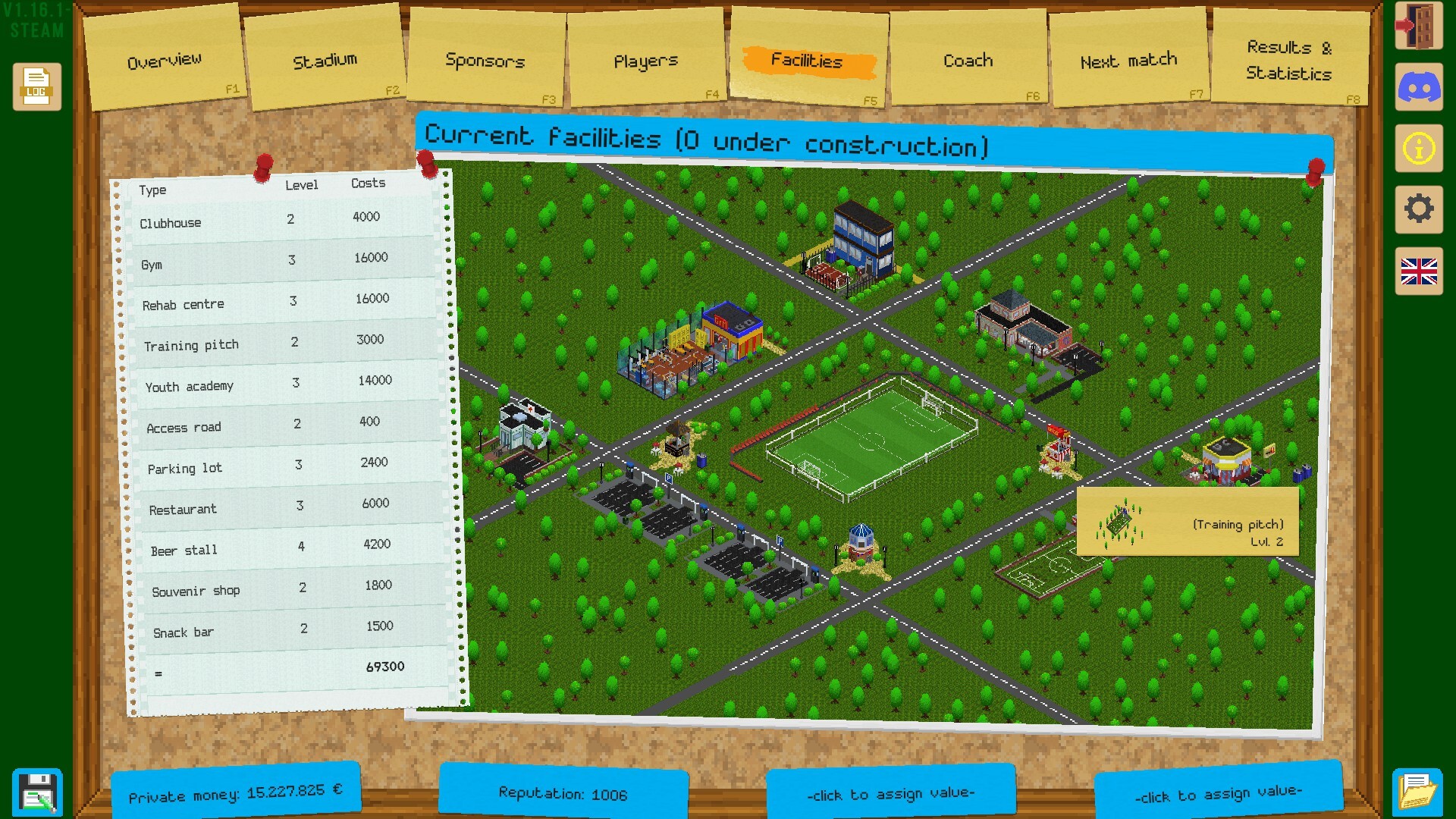 Boeckham's Football Manager screenshot #9