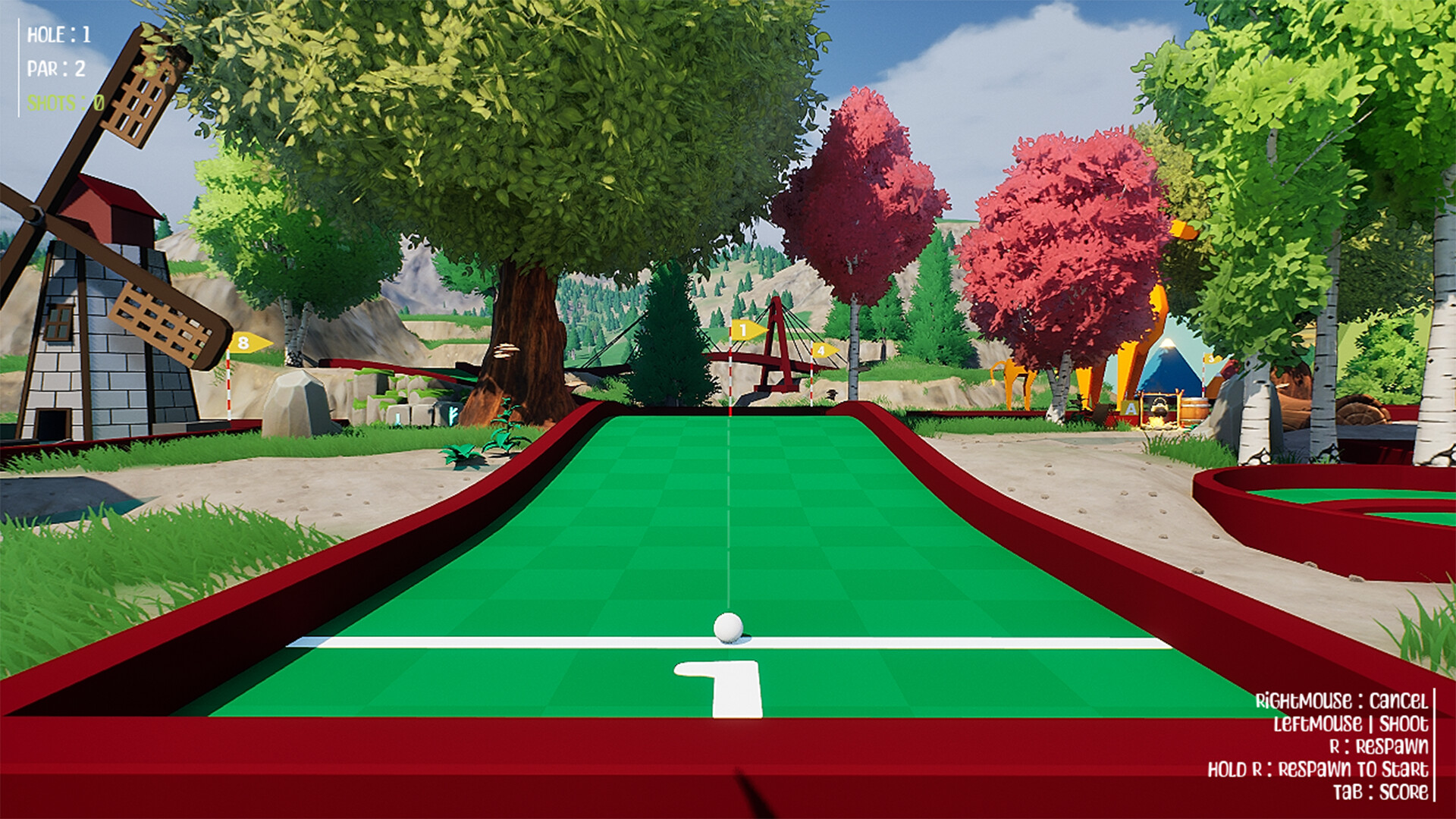 Crazy Golf Party screenshot #3
