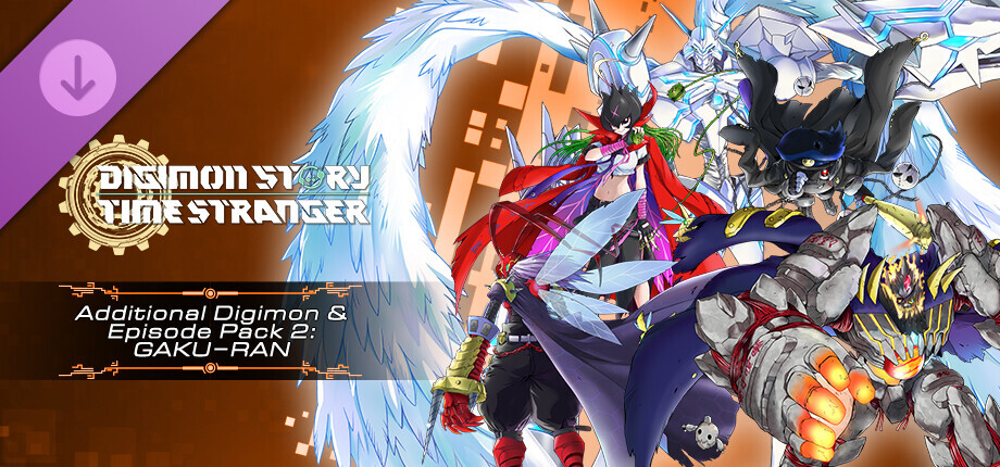 Digimon Story Time Stranger - Additional Digimon & Episode Pack 2: GAKU−RAN cover art