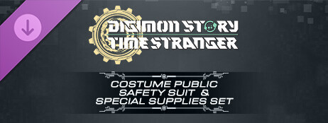 Digimon Story Time Stranger -  Costume Public Safety Suit & Special Supplies Set cover art
