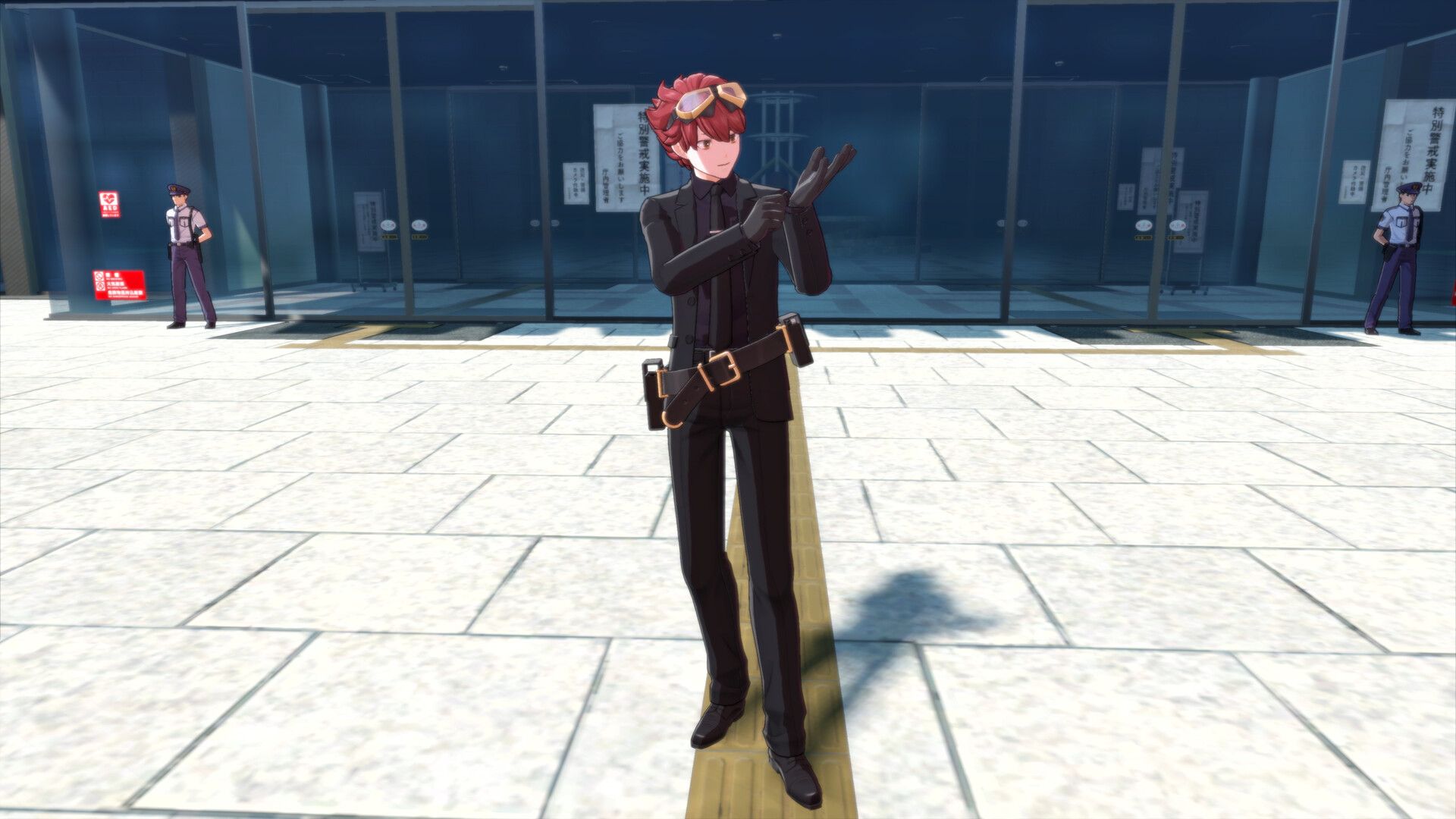 Digimon Story Time Stranger - Costume Public Safety Suit & Special Supplies Set Featured Screenshot #1