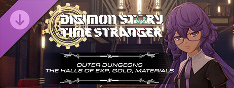 Digimon Story Time Stranger - Outer Dungeons The Halls of EXP, Gold, Materials cover art