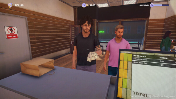 Tabletop Game Shop Simulator Screenshot