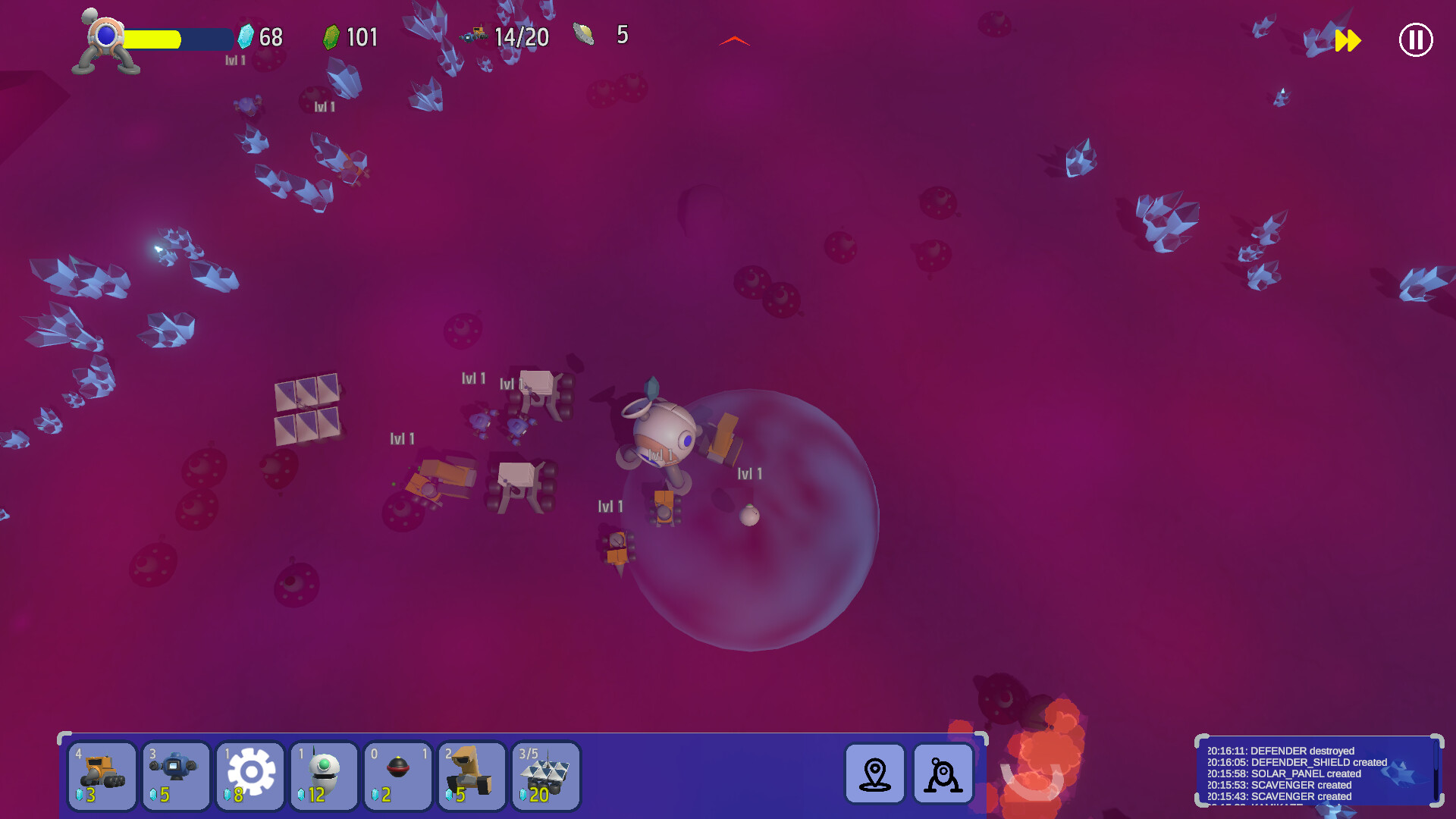 Space Base Defense screenshot #4