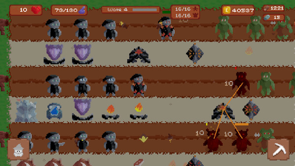 Screenshot 4 of Dwarven Village TD - final gameplay screenshot