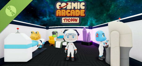 Cosmic Arcade Tycoon Demo game cover