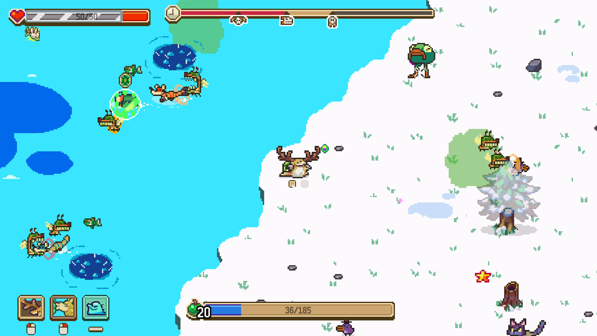 Скриншот игры Everything is Crab: The Animal Evolution Roguelite - 4
