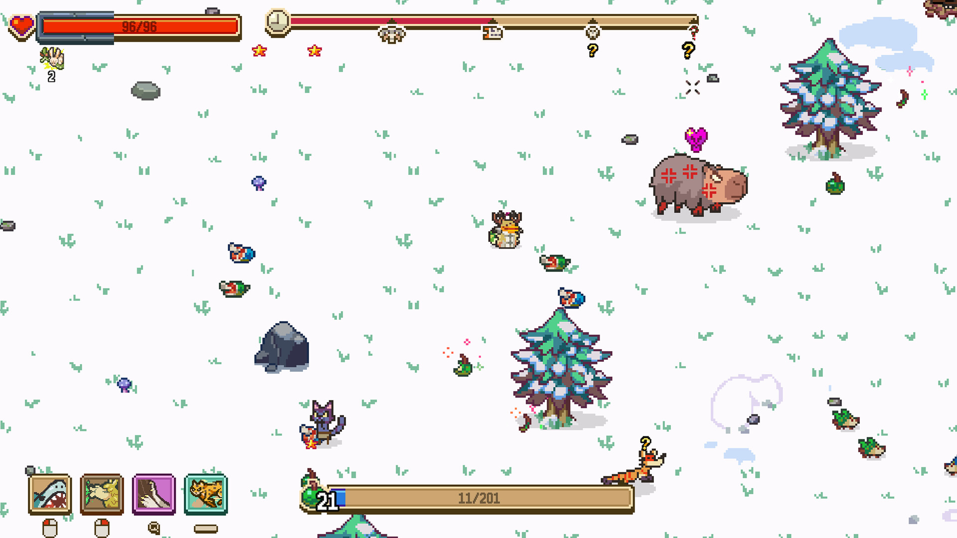 Everything is Crab: The Animal Evolution Roguelite screenshot