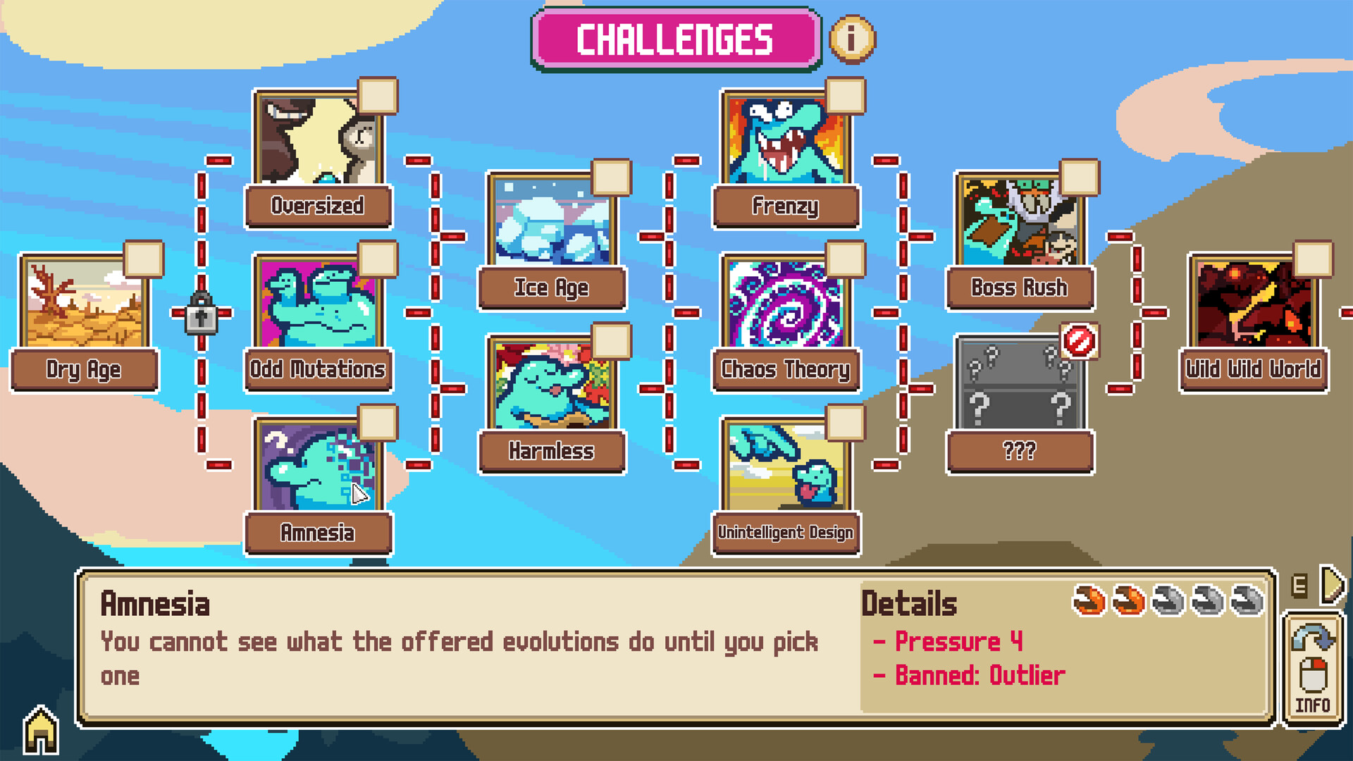 Screenshot Everything is Crab: The Animal Evolution Roguelite