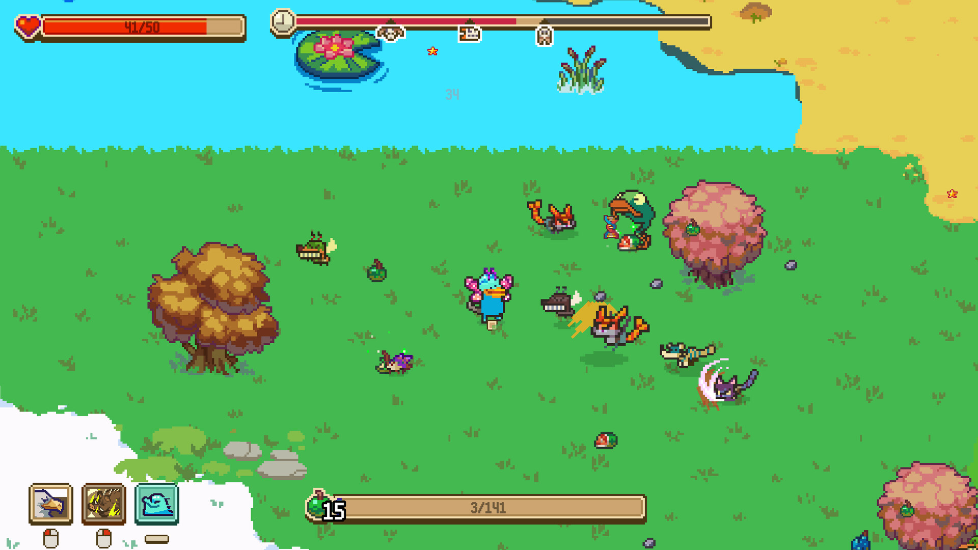 Everything is Crab: The Animal Evolution Roguelite Featured Screenshot #1