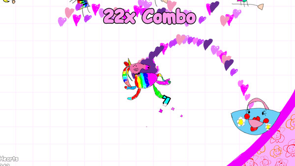 Rainbow Unicorn Dash gameplay screenshot