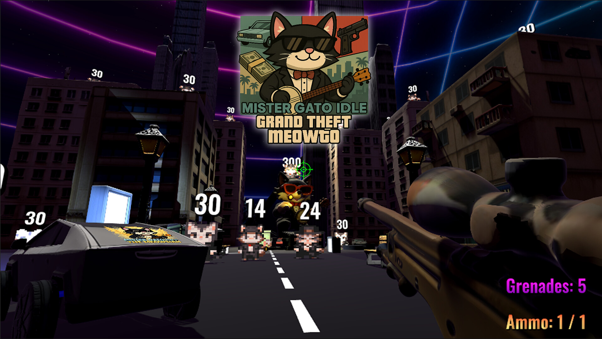 Mister Gato Idle - The Meowsiah screenshot #3