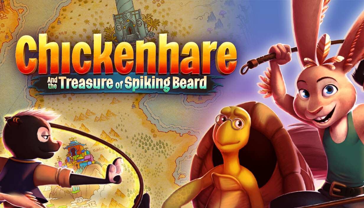 Chickenhare and the treasure of Spiking-Beard