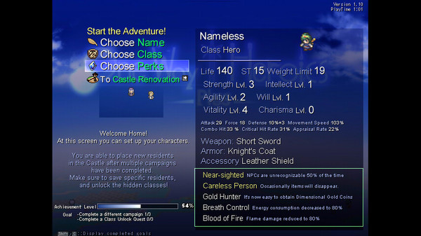 One Way Heroics Plus.