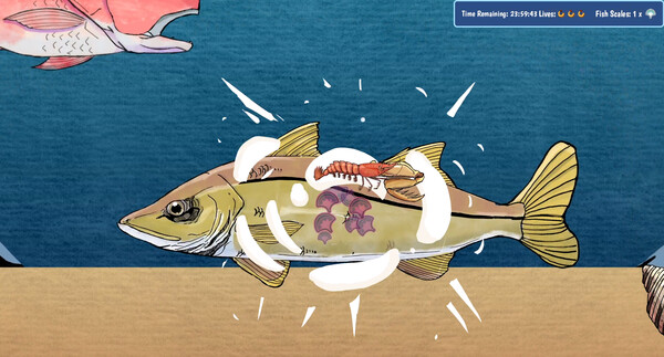Shrimp Escape game for Linux 1
