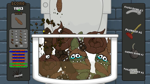 Turd Merge game for Linux 1